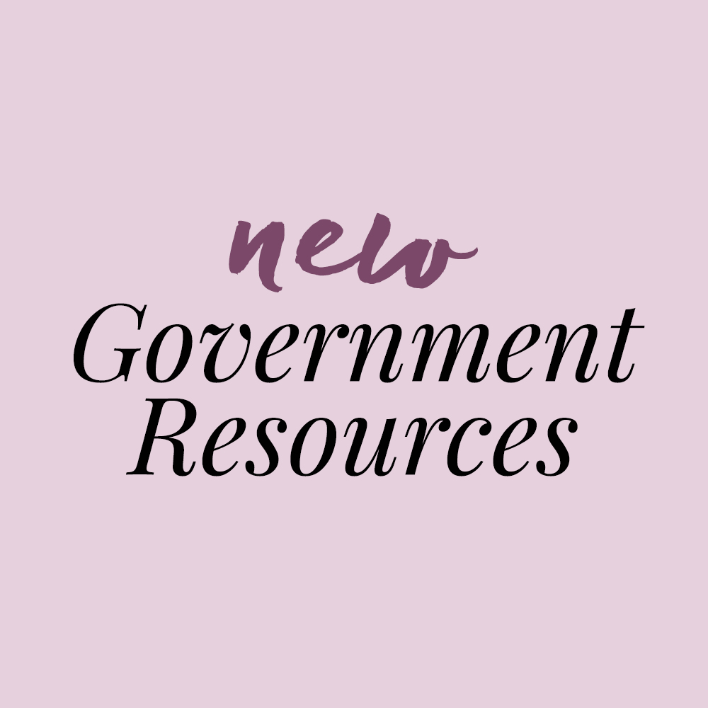 New Governement Resources