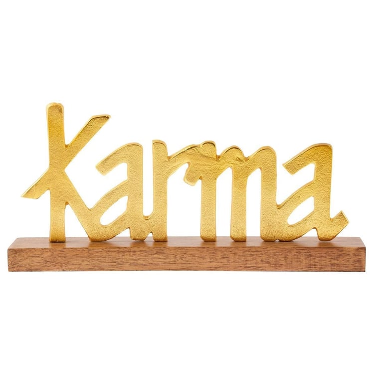 KARMA LOGO TABLE SIGN | Ivystone