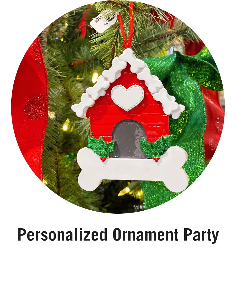 Personalized Ornament Party