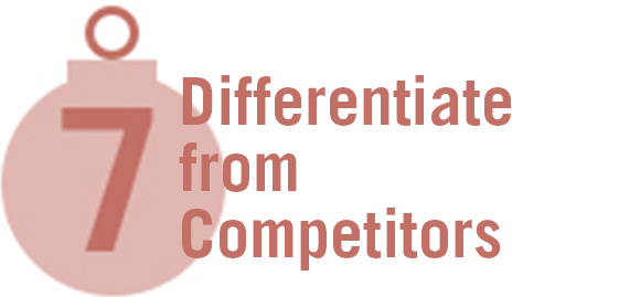Differentiate from Competitors