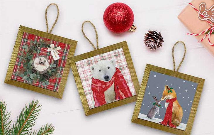 Greenbox Art Framed Ornaments