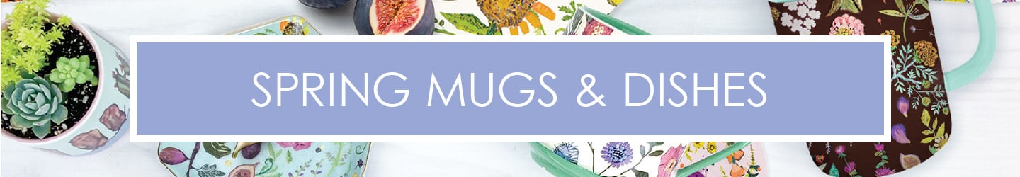 Spring Mugs and Dishes