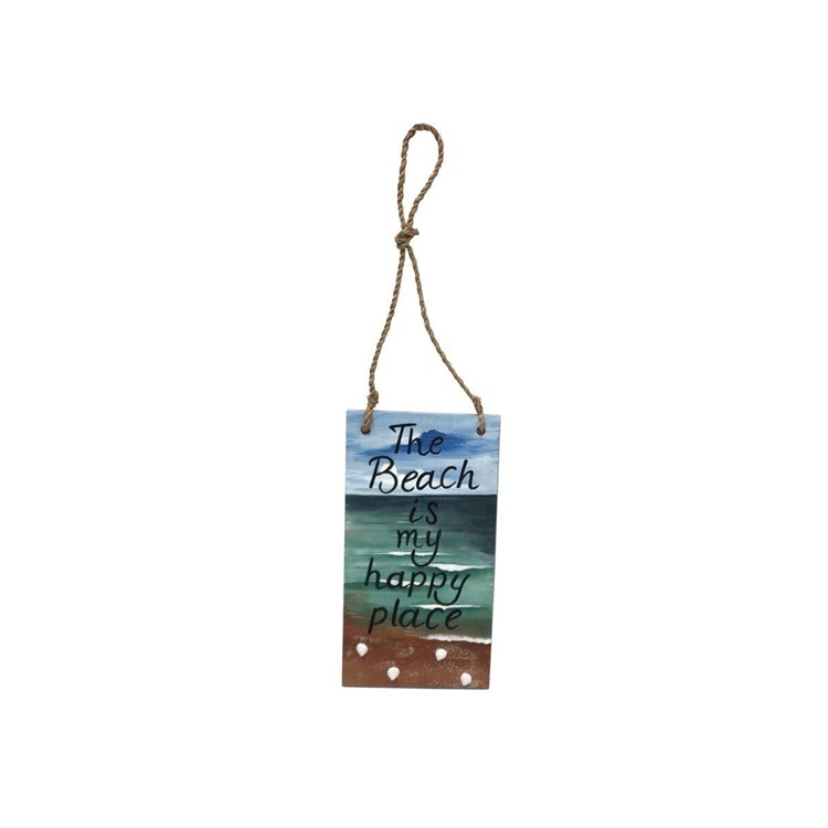THE BEACH MY HAPPY PLACE WALL PLAQUE Ivystone