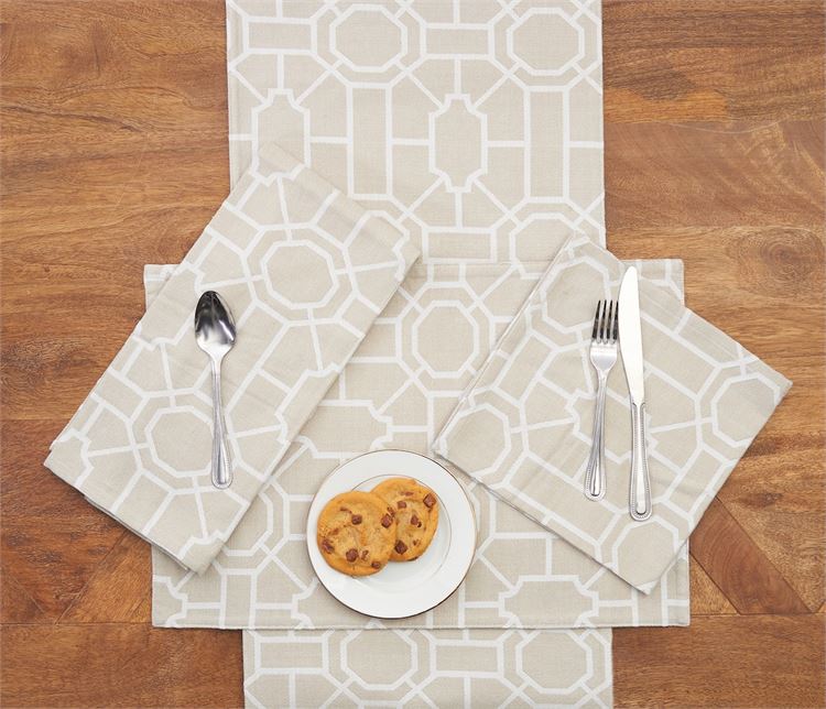 Trellis Napkin Ivystone