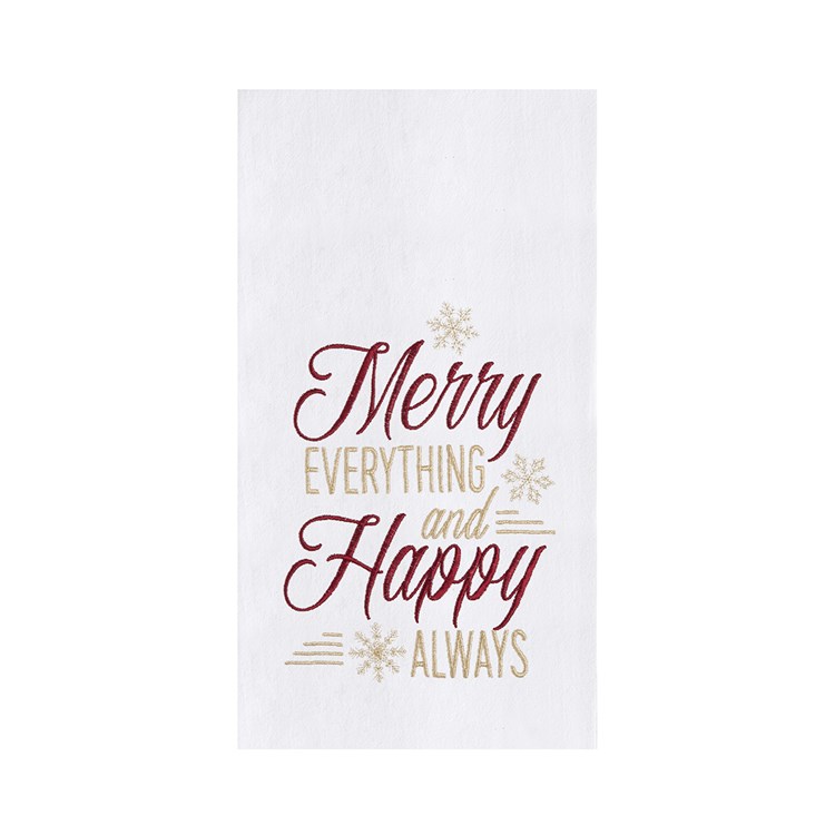 Evergreen Happy Bath Towel