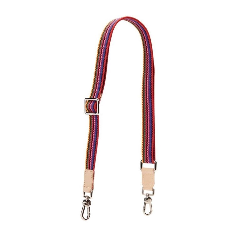 Slim Crossbody Strap, Pink bing Ivystone