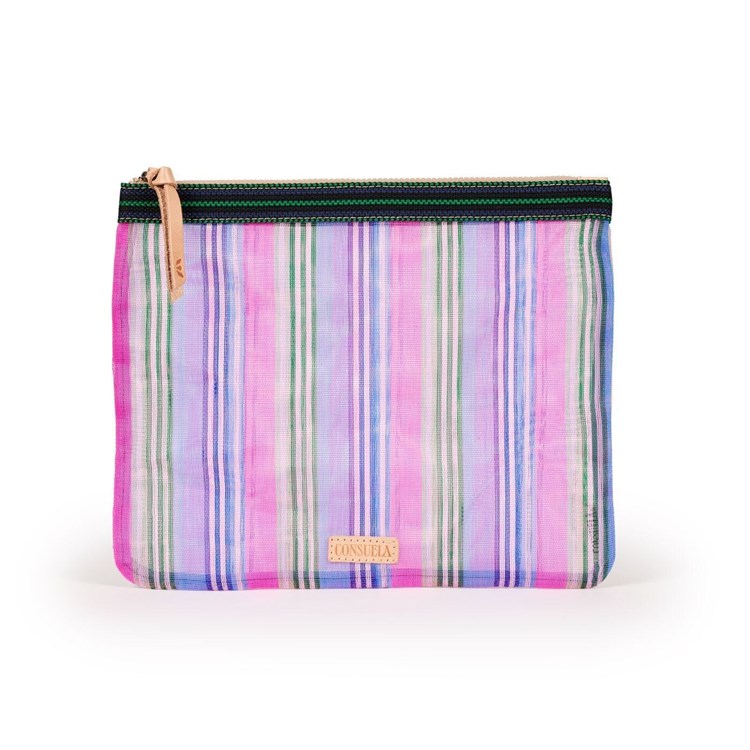 Large Slim Zip Pouch Lisa Ivystone