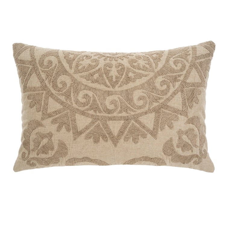 16x24 Linen Suzani Pillow | Ivystone