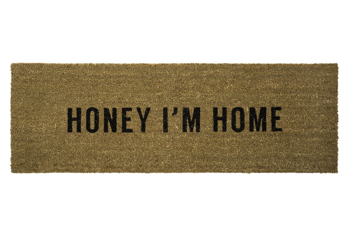 Honey I M Home Coir Doormat Ivystone