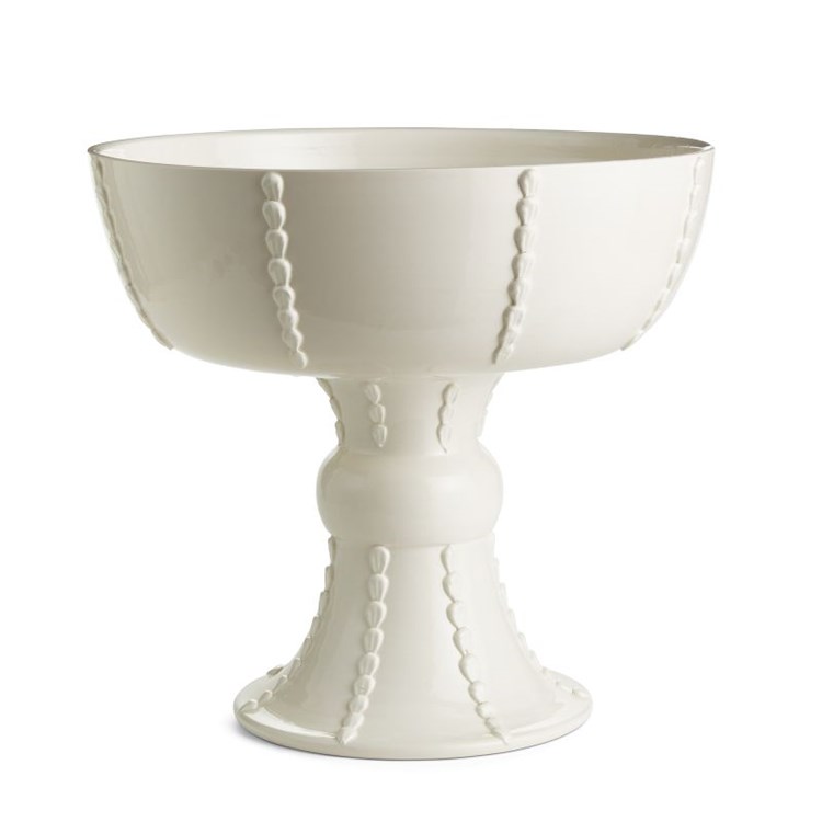 POSITANO DECORATIVE FOOTED BOWL Ivystone