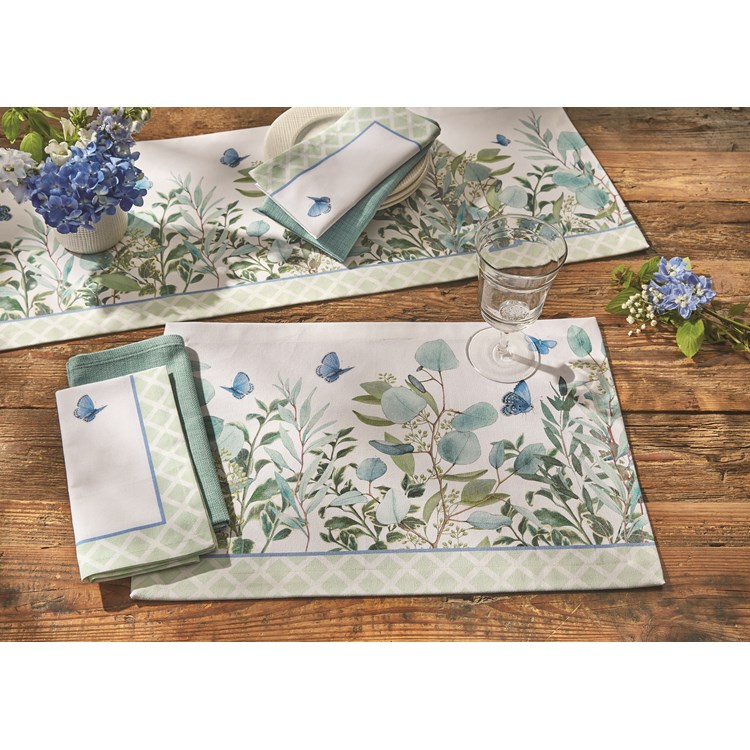 EUCALYPTUS GREENS NAPKIN Ivystone