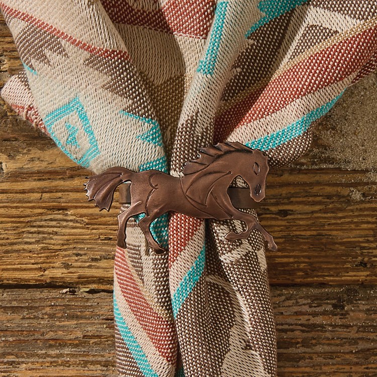 RUNNING HORSE NAPKIN RING | Ivystone