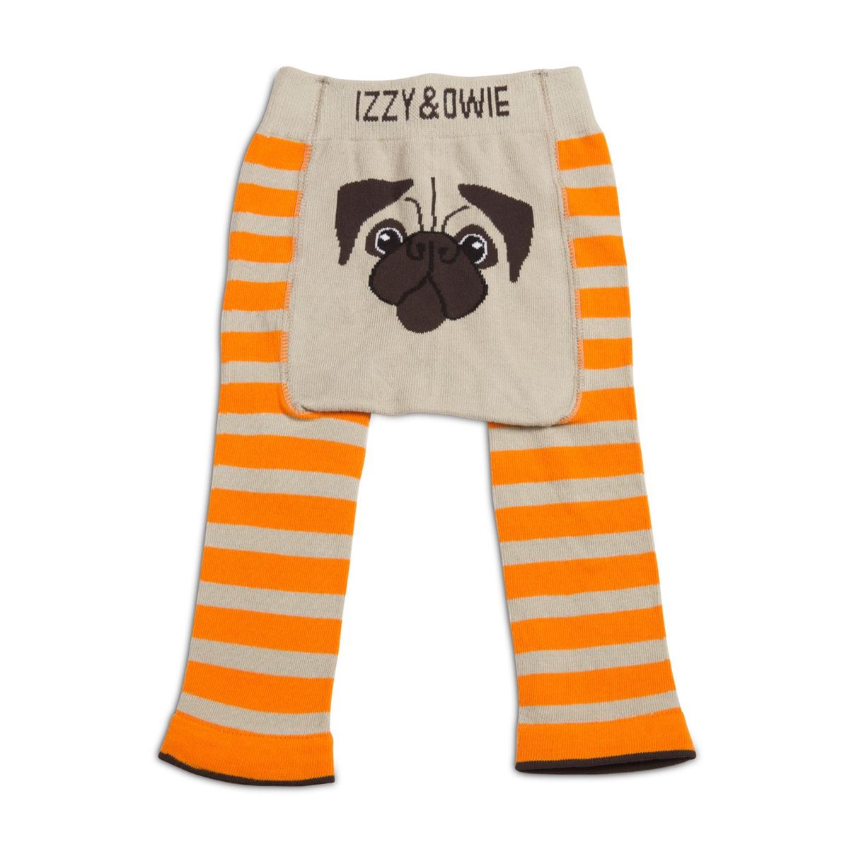 ZO Orange Pug 12 24 Months Baby Leggings Ivystone