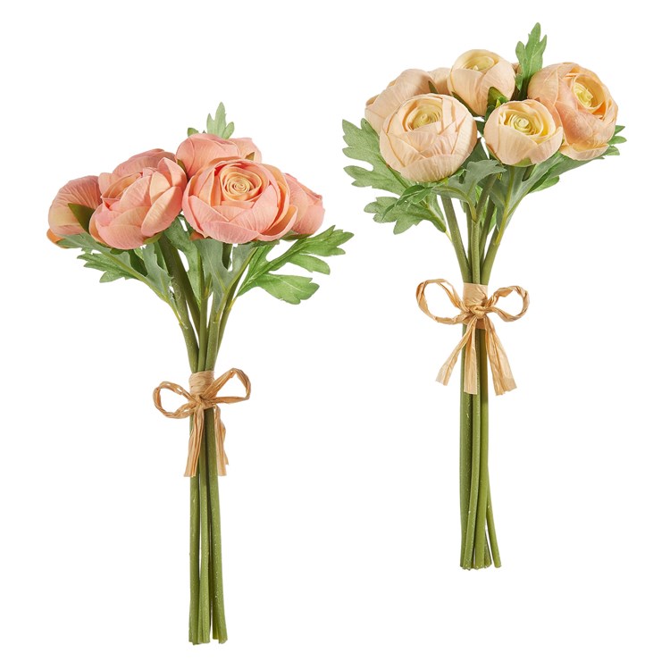 11 Real Touch Ranunculus Bundle Ivystone