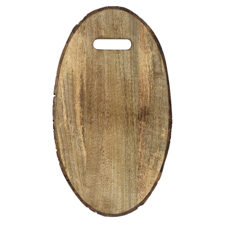 Mango Wood Cross Cut Charcuterie Board Ivystone