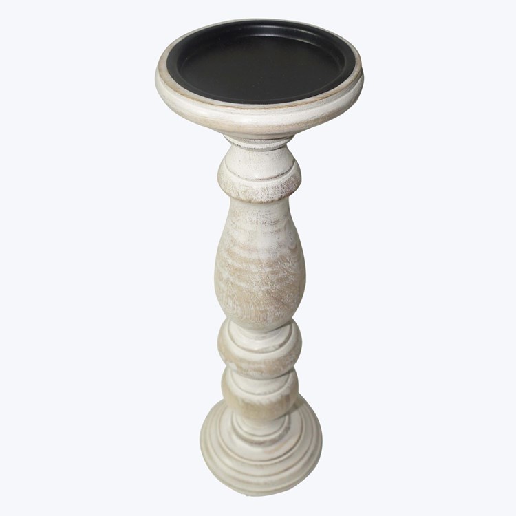 Mango Wood Candle Stand Ivystone