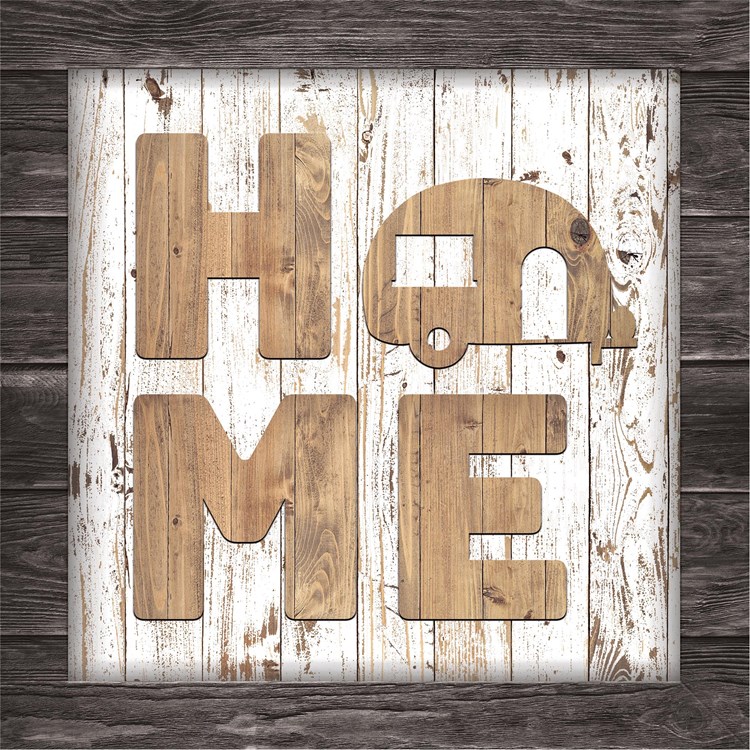 Wood Camper Home Wall Plaque | Ivystone