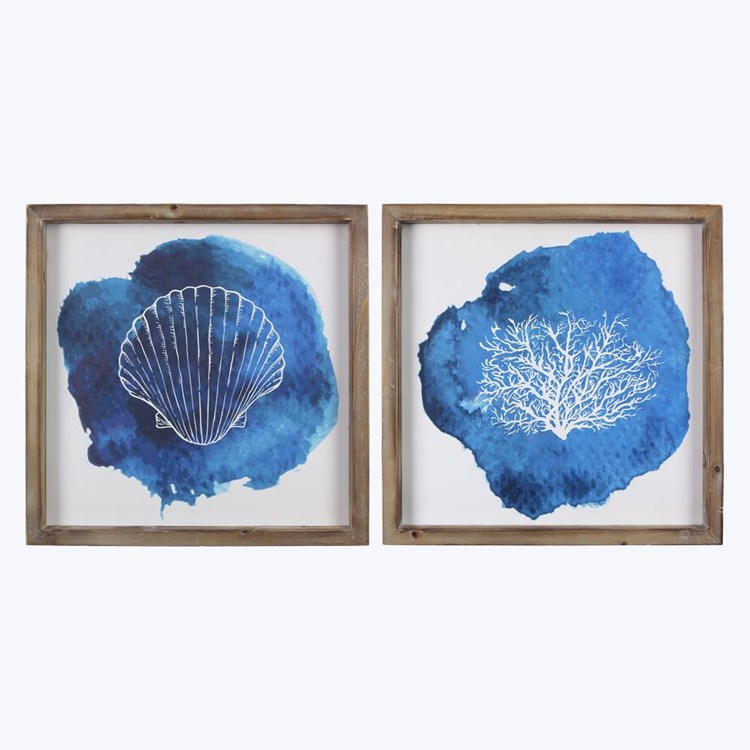Wooden Painted Wall Plaque 2 Assortment Ivystone Wooden Painted Wall Plaque 2 Assortment Ivystone