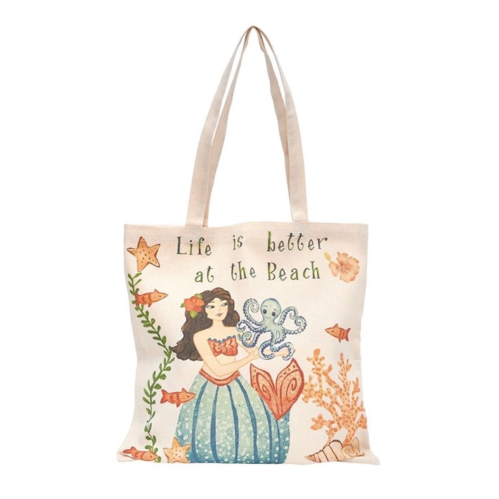 LIFE IS BETTER TOTE BAG Ivystone