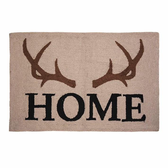 Antler Lodge Home Rug | Ivystone