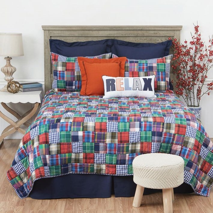 Madras Plaid Quilt Ivystone