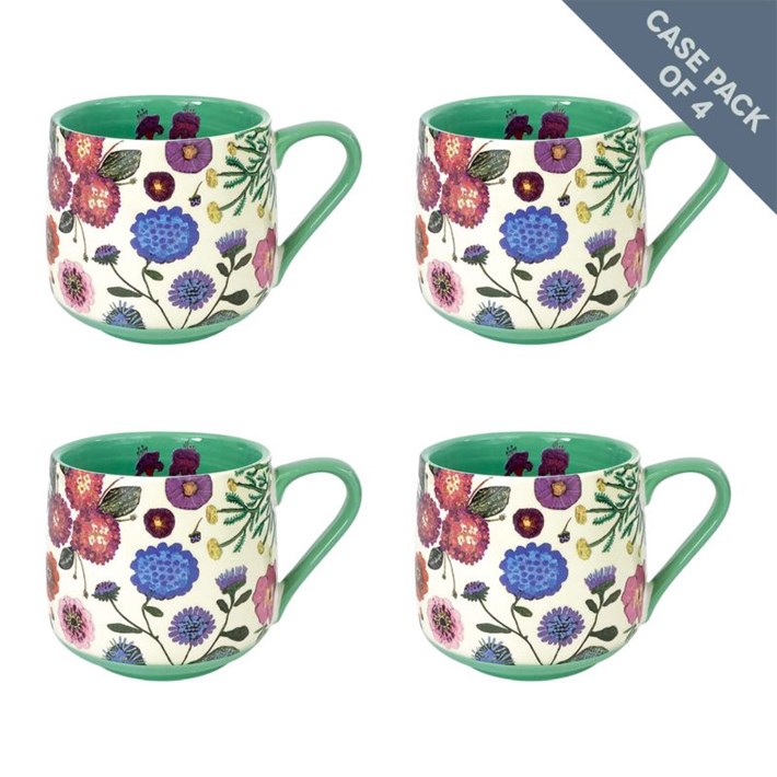 Wildflowers Box of 4 Mugs, Serveware Mug Wholesale (RTS) Ivystone