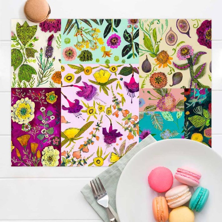 Wildflowers, Vinyl Placemat (RTS) Ivystone