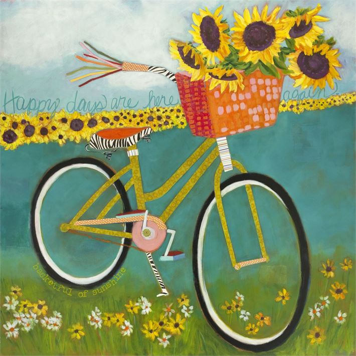 sunflower bike