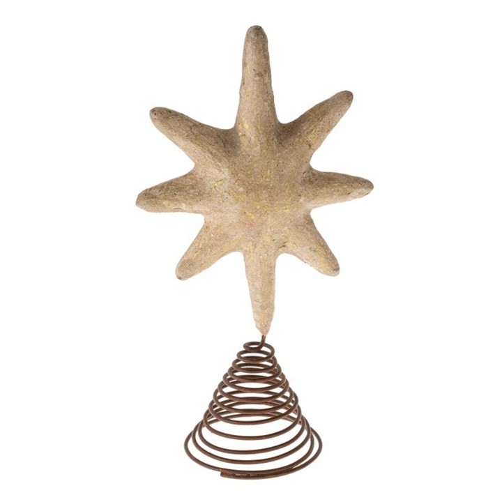 Paper Mache Tree Topper L | Ivystone