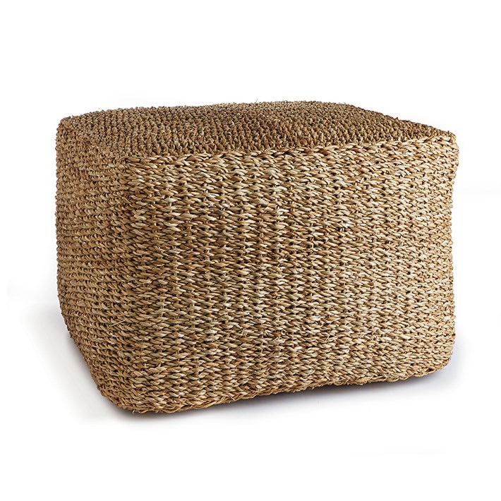 SEAGRASS SQUARE OTTOMAN Ivystone