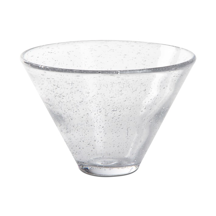 BUBBLE GLASS STEMLESS MARTINI Ivystone