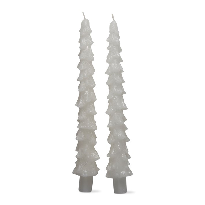 SPRUCE TAPER CANDLES SET/2 Ivystone