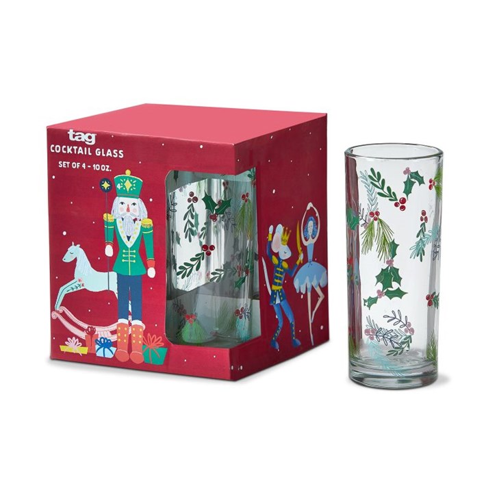 NUTCRACKER DRINK GLASS S/4 Ivystone