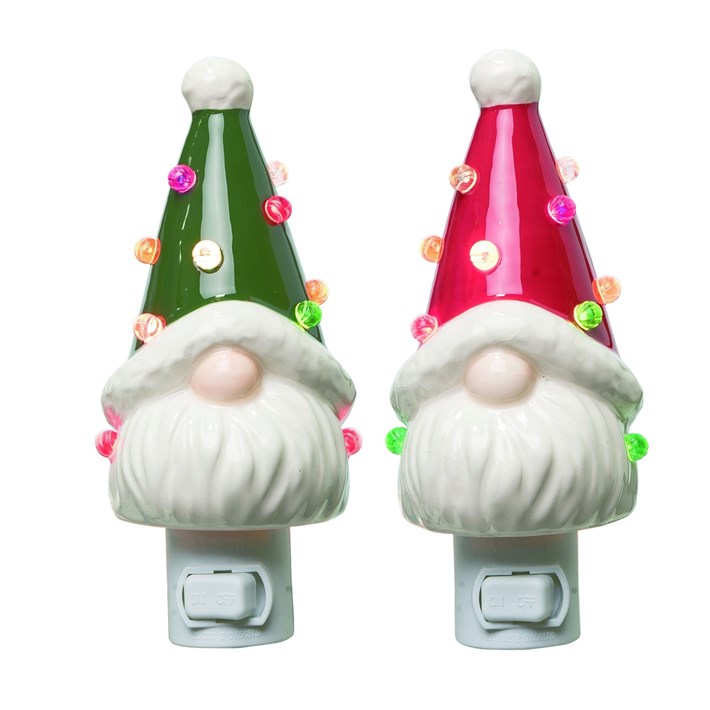 Dol Light Up Gnome Night Light 2 Asst | Ivystone