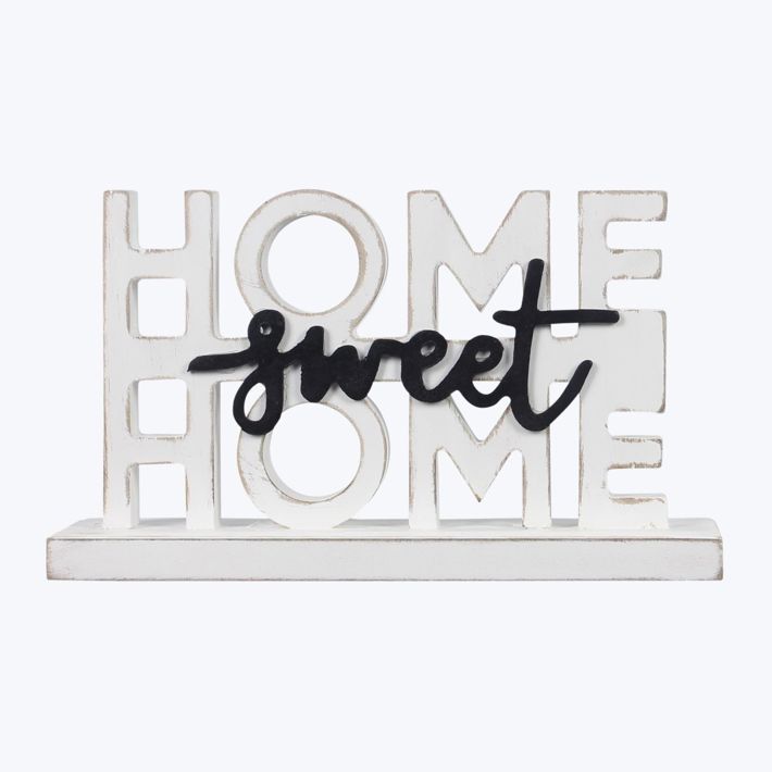 Wood Tabletop Sign Ivystone