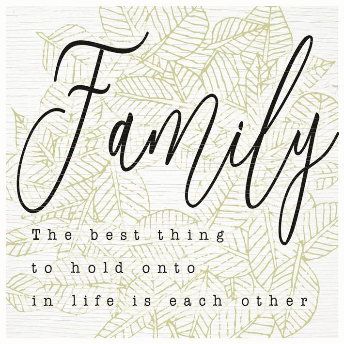 Wood Family Wall Plaque Ivystone