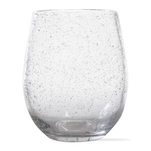 TAG Bubble Glass Iced Tea Goblet Clear 